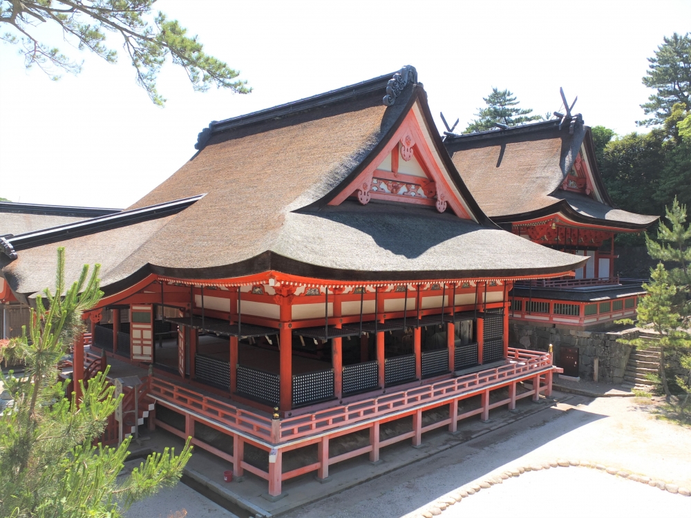 日御碕神社さま拝殿