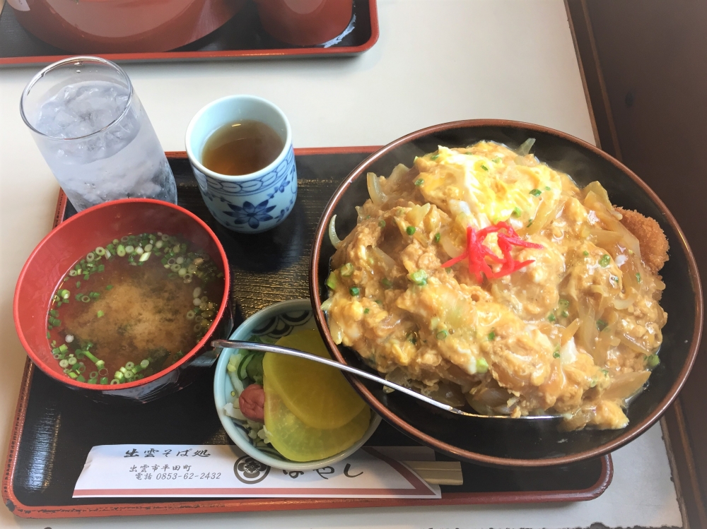 はやし　かつ丼　セット